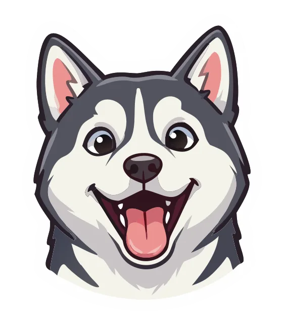 Husky, grey